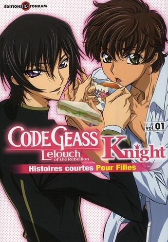 Couverture du livre « Code geass - knight for girls Tome 1 » de Asuka Katsura et Eri Sakondo aux éditions Delcourt