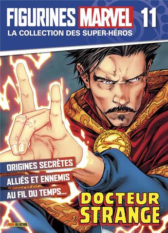 Couverture du livre « Figurines Marvel t.11 : Docteur Strange » de  aux éditions Panini Comics Fascicules