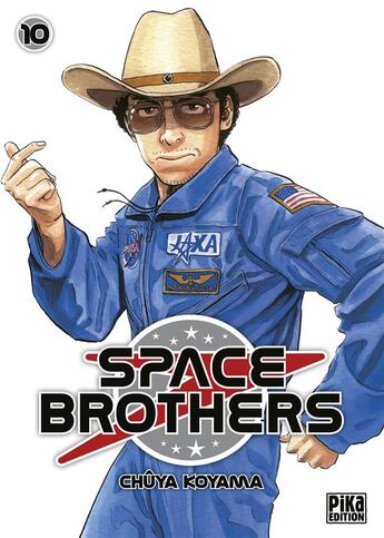 Couverture du livre « Space brothers Tome 10 » de Chuya Koyama aux éditions Pika