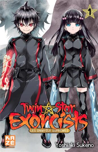 Couverture du livre « Twin star exorcists Tome 1 » de Yoshiaki Sukeno aux éditions Crunchyroll