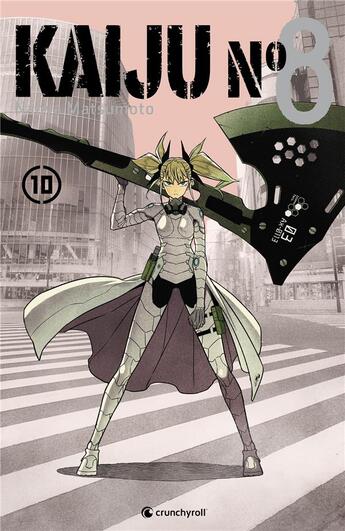 Couverture du livre « Kaiju n°8 Tome 10 » de Naoya Matsumoto aux éditions Crunchyroll