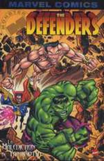 Couverture du livre « Defenders : la malédiction de Yandroth » de Klaus Janson et Kurt Busiek et Erik Larsen aux éditions Marvel France