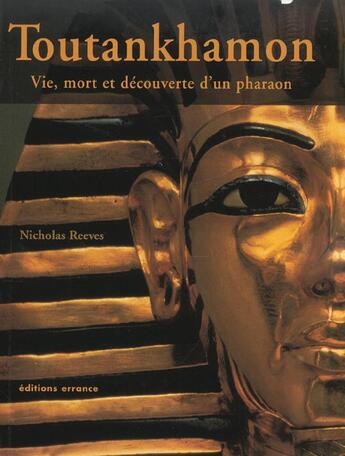 Couverture du livre « Toutankhamon » de Nicholas Reeves aux éditions Errance