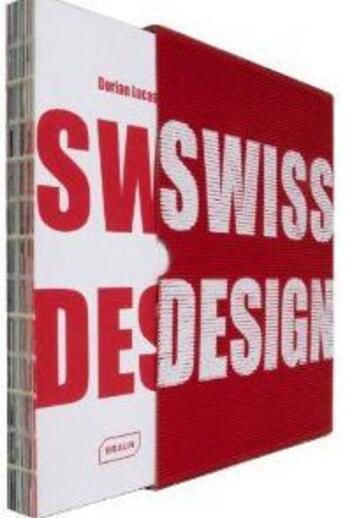 Couverture du livre « Swiss design » de Lucas Dorian aux éditions Braun