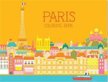 Couverture du livre « Min heo paris coloring book » de Heo Min aux éditions Ammo