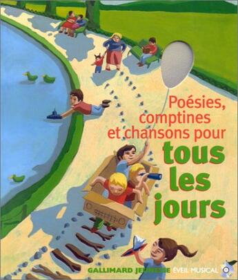 Couverture du livre « Poesies, comptines et chansons pour tous les jours » de Collectif/Usdin aux éditions Gallimard-jeunesse