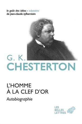 Couverture du livre « L'homme à la clef d'or » de G.K. Chesterton aux éditions Belles Lettres