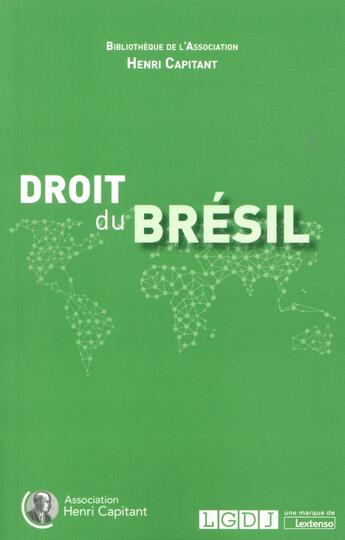 Couverture du livre « Droit du Brésil » de  aux éditions Lgdj