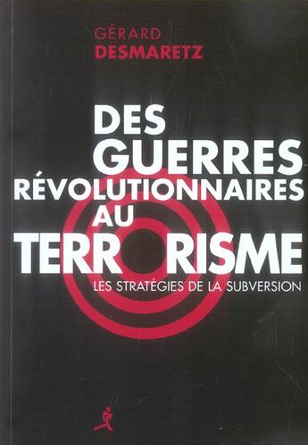 Couverture du livre « Des guerres revolut. au terrorisme » de Desmaretz aux éditions Chiron