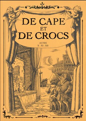 Couverture du livre « De cape et de crocs : coffret vol.4 : Tomes 10 à 12 » de Alain Ayroles et Jean-Luc Masbou aux éditions Delcourt