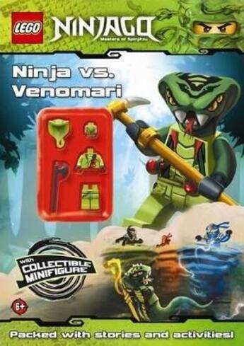 Couverture du livre « Lego Ninjago - masters of Spinjitzu ; ninja vs. Venomari » de  aux éditions Ladybird