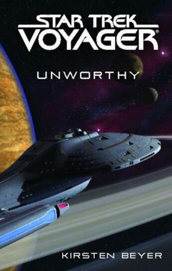 Couverture du livre « Star Trek: Voyager: Unworthy » de Beyer Kirsten aux éditions Pocket Books Star Trek