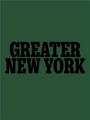 Couverture du livre « Greater New York 2021 » de  aux éditions Dap Artbook