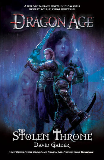 Couverture du livre « The Stolen Throne » de David Gaider aux éditions Titan Digital