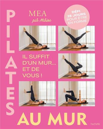 Couverture du livre « Pilates au mur » de Marine Pellegrini aux éditions Hachette Pratique