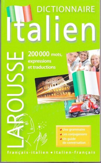 Couverture du livre « Dictionnaire Larousse de poche ; français-italien / italien-français » de  aux éditions Larousse