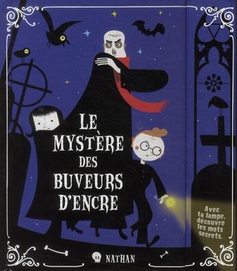 Couverture du livre « Le mystère des buveurs d'encre » de Eric Sanvoisin aux éditions Nathan