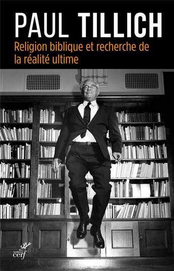 Couverture du livre « Religion biblique et recherche de la réalité ultime » de Paul Tillich aux éditions Cerf