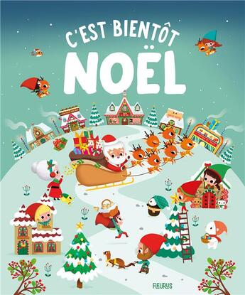 Couverture du livre « C'est bientôt Noël » de Paku aux éditions Fleurus