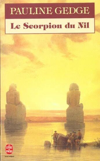 Couverture du livre « Le scorpion du nil » de Gedge-P aux éditions Le Livre De Poche