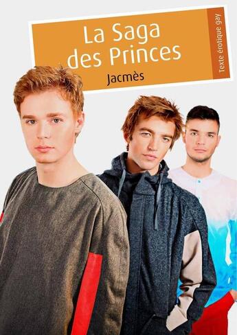 Couverture du livre « La saga des princes » de Jacmes aux éditions Textes Gais