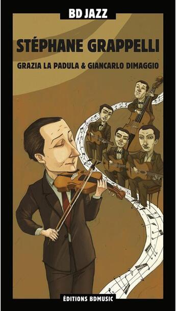 Couverture du livre « Stephane Grappelli » de Giancarlo aux éditions Bd Music