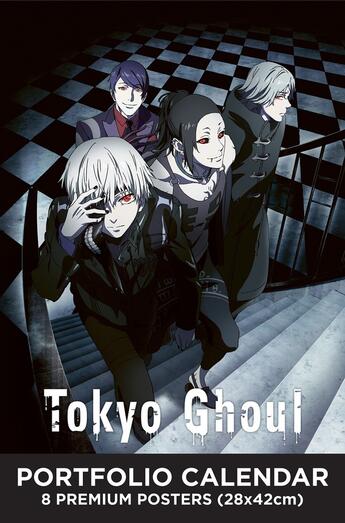 Couverture du livre « Tokyo ghoul : calendrier (édition 2023) » de Sui Ishida aux éditions Ynnis