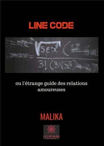 Couverture du livre « Line code » de Malika aux éditions Le Lys Bleu