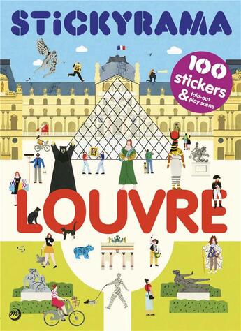 Couverture du livre « Stickyscapes Louvre » de  aux éditions Reunion Des Musees Nationaux