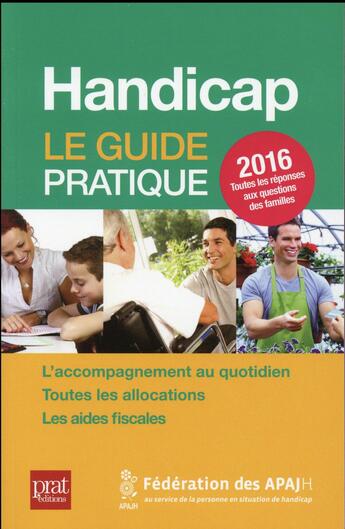 Couverture du livre « Handicap 2016 » de Apajh aux éditions Prat