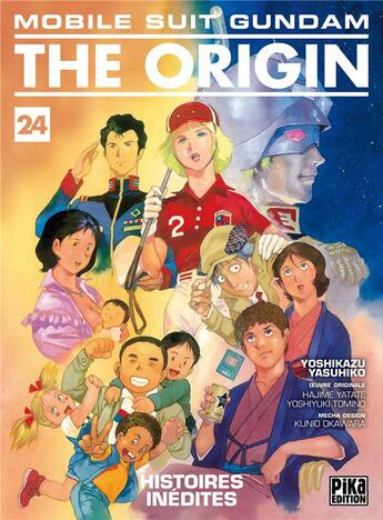 Couverture du livre « Mobile suit Gundam - the origin Tome 24 : histoires inédites » de Yoshikazu Yasuhiko aux éditions Pika