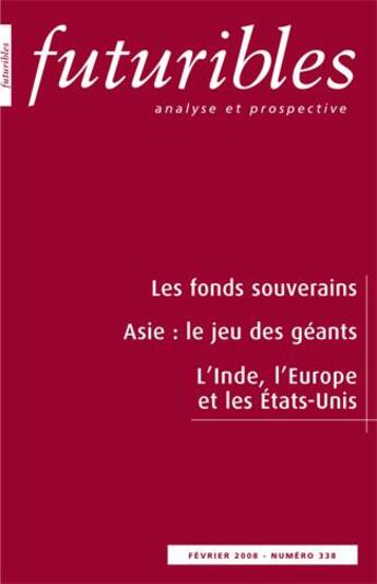 Couverture du livre « Les fonds souverains » de Granrut/Gabus/Grare aux éditions Futuribles