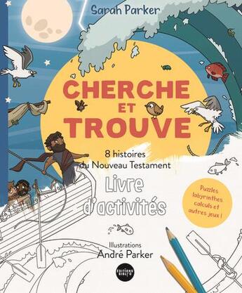 Couverture du livre « Cherche et trouve nt, livret d'activites » de  aux éditions Bibli'o