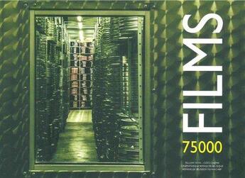 Couverture du livre « 75000 films » de  aux éditions Yellow Now