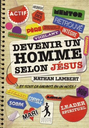 Couverture du livre « Jésus m'a fait homme » de Nathan Lambert aux éditions Premiere Partie