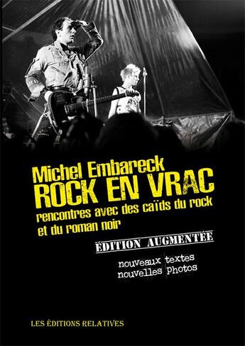 Couverture du livre « Rock en vrac » de Michel Embareck aux éditions Editions Relatives