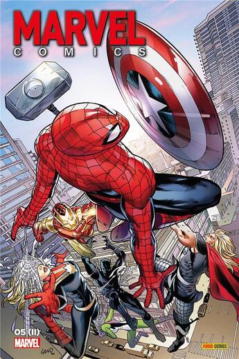 Couverture du livre « Marvel Comics (II) N°05 » de Zeb Wells et Greg Land et Gerry Duggan et Andrea Di Vito et Jed Mackay et Ivan Fiorelli aux éditions Panini