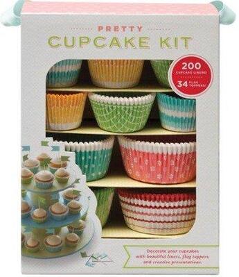 Couverture du livre « PRETTY CUPCAKE KIT » de Elinor Klivans et Sharon Faust aux éditions Chronicle Books