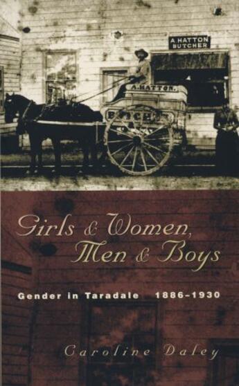 Couverture du livre « Girls and Women, Men and Boys » de Daley Caroline aux éditions Auckland University Press