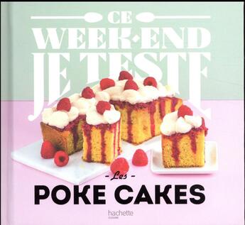 Couverture du livre « Poke cake » de Eva Harle aux éditions Hachette Pratique
