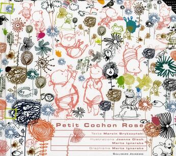 Couverture du livre « Petit cochon rose » de Brykczynski M aux éditions Gallimard-jeunesse