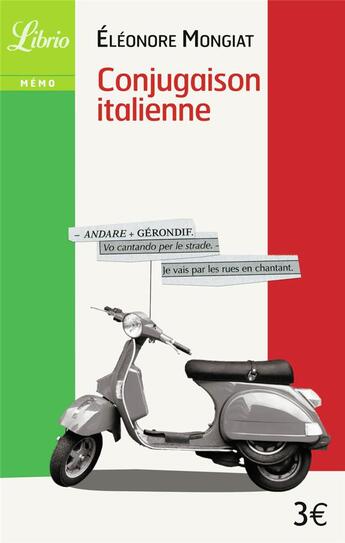 Couverture du livre « Conjugaison italienne » de Eleonore Mongiat aux éditions J'ai Lu