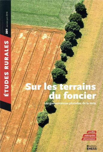 Couverture du livre « Etudes rurales 201 - gouvernances foncieres » de  aux éditions Ehess