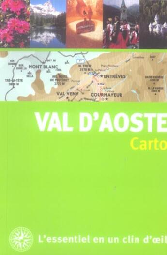 Couverture du livre « Val d'aoste » de  aux éditions Gallimard-loisirs