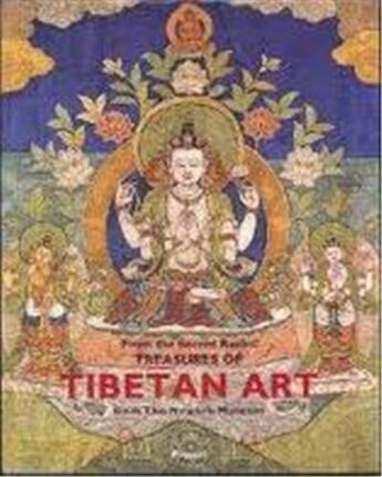 Couverture du livre « From the sacred realm-tibetan art » de Valrae Reynolds aux éditions Prestel