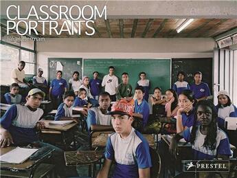 Couverture du livre « Julian germain classroom portraits » de Germain Julian aux éditions Prestel