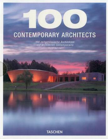Couverture du livre « 100 contemporary architects t.2 » de Philip Jodidio aux éditions Taschen