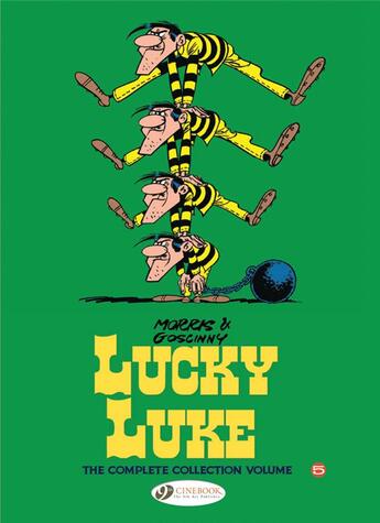 Couverture du livre « Lucky Luke : Intégrale vol.5 : the complete collection » de Rene Goscinny et Morris aux éditions Cinebook