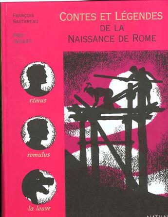 Couverture du livre « De la naissance de Rome » de Sautereau/Jacquet aux éditions Nathan