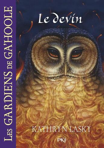 Couverture du livre « Les gardiens de Ga'hoole Tome 9 : le devin » de Kathryn Lasky aux éditions Pocket Jeunesse